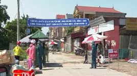 Đảm bảo an toàn khu vực cách ly ở xã Hạ Lôi, huyện Mê Linh