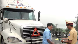 Xử lý nghiêm xe tải vi phạm đường cấm