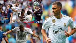 [ẢNH] Hazard lần đầu ra mắt, Real Madrid thắng hú vía