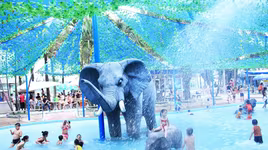 "Vui Tết thiếu nhi, ly kỳ hấp dẫn" tại công viên nước Hồ Tây
