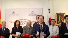 Giới thiệu các tác phẩm mỹ thuật đẹp mắt của Việt Nam và Hàn Quốc