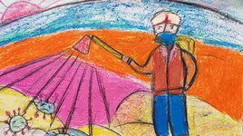 Sáng tác tranh cổ động tuyên truyền phòng chống dịch Covid- 19