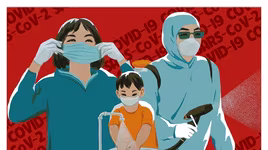 "Trình làng" 103 tranh cổ động phòng chống dịch Covid-19 sau thời gian phát động "thần tốc"