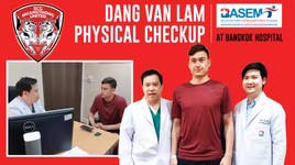 Bác sĩ Thái Lan nói gì sau khi Đặng Văn Lâm kiểm tra y tế ở Muangthong?