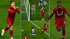 Hạ Porto trong 21 phút, Liverpool hoan ca, đặt một chân vào bán kết