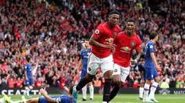 M.U thắng tưng bừng Chelsea ở vòng mở màn Ngoại hạng Anh