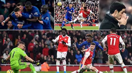 [ẢNH] Trong 4 phút, Chelsea đã gieo bi kịch cho Arsenal như thế nào?