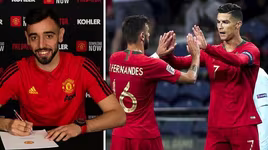 "Bom tấn" Bruno Fernandes của M.U: "Ronaldo chính là lý do tôi đến đây"
