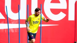 [ẢNH] Messi và đồng đội hào hứng trở lại sân tập sau cách ly