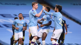 Man City 'đè bẹp' Arsenal trong ngày Ngoại hạng Anh trở lại