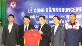 VFF ra mắt áo đấu mới của các đội tuyển quốc gia