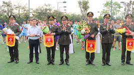 Sôi nổi giải bóng đá, quần vợt Cụm thi đua số 4 năm 2017