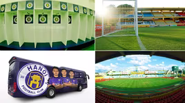 CLB Hà Nội: Sau xe buýt là phòng thay đồ và sân bóng "5 sao"