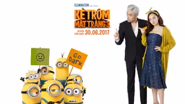 Khoảnh khắc ngộ nghĩnh của Kaity Nguyễn và Kiều Minh Tuấn bên "binh đoàn Minion"