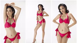 Hoàng Hạt khoe hình thể gợi cảm tại cuộc thi "Hoa hậu Phụ nữ toàn thế giới 2019"