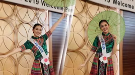 Á hậu Tường San mang"hit" của Hoàng Thùy Linh đến "Hoa hậu Quốc tế 2019"