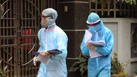 Mẹ của bệnh nhân 257 ở thôn Hạ Lôi mắc Covid-19, là bệnh nhân số 258