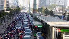 Hà Nội: Các loại phương tiện sẽ được đi  vào làn buýt nhanh BRT?