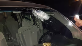 Kinh hoàng hàng loạt ô tô bị ném đá trong đêm trên cao tốc Hà Nội - Thái Nguyên