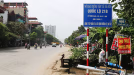 Giải tỏa hàng nghìn trường hợp lấn chiếm QL21B