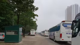 Giải tỏa triệt để bãi trông giữ xe không phép Quân Trung