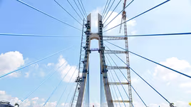 Sửa chữa vết nứt trụ neo cầu Vàm Cống hơn 5.700 tỷ quá chậm trễ