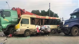 Tai nạn liên hoàn làm 2 người chết trên Đại lộ Thăng Long: Kiểm tra ma túy cả 3 lái xe