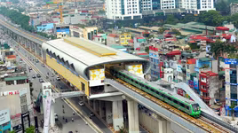 Giá vé đường sắt đô thị Cát Linh- Hà Đông chỉ 30.000 đồng đi cả ngày
