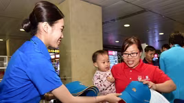 Gần 1.000 lao động về quê đón Tết Canh Tý bằng máy bay