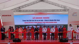 Honda Việt Nam khánh thành Trung tâm Đào tạo lái xe an toàn mới