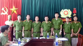 Lãnh đạo CATP thăm hỏi CBCS bị đối tượng nghiện hút tấn công