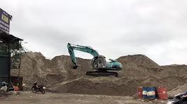 'Xóa' 3 bến bãi tập kết, trung chuyển, kinh doanh vật liệu xây dựng trái phép