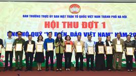 Hà Nội: Ủng hộ Quỹ “Vì biển, đảo Việt Nam” năm 2021