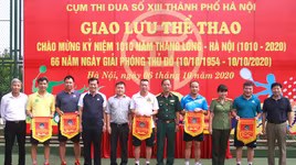 Giao lưu thể thao Cụm thi đua số 13 thành phố Hà Nội