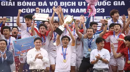 Thắng đậm Hà Tĩnh, Viettel vô địch U17 quốc gia 2023