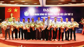 Ông Tô Văn Động tái đắc cử Chủ tịch Liên đoàn Bóng đá thành phố Hà Nội