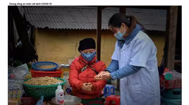 Hình ảnh đồng bào dân tộc thiểu số phòng dịch Covid-19