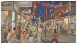 Trưng bày 25 tác phẩm nghệ thuật gợi nhớ "Ký ức Hà Nội" 