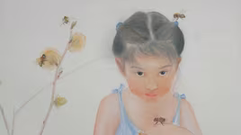 "Thiên điểu xanh"-Triển lãm tranh lụa của nữ họa sĩ Tống Ngọc