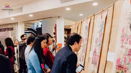 Trưng bày bộ tranh truyện Hàng Trống có tuổi đời hơn 100 năm