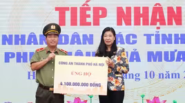 Thành ủy Hà Nội tiếp tục kêu gọi toàn thể nhân dân Thủ đô ủng hộ đồng bào miền Trung bị lũ lụt