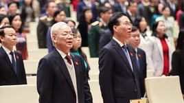 Tổng Bí thư Nguyễn Phú Trọng dự khai mạc Kỳ họp Quốc hội bất thường lần thứ 5