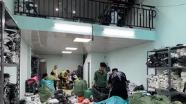 Hà Nội: Bắt quả tang kho hàng giả nhãn hiệu LV, Gucci, Nike