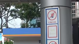 Kiểm tra an toàn một loạt cây xăng ở Long Biên