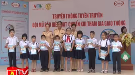Tuyên truyền Luật Giao thông cho học sinh tiểu học