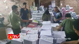 Hà Nội: Phát hiện hàng chục nghìn cuốn sách giáo khoa giả