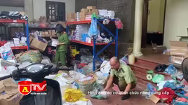 Phát hiện các cơ sở kinh doanh phụ tùng xe máy giả mạo nhãn hiệu Yamaha và Honda