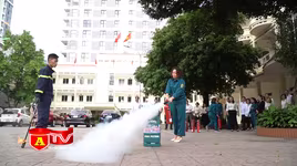 Nâng cao kiến thức PCCC cho khối cơ quan quận Cầu Giấy