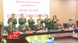 Cụm thi đua số 5 CATP Hà Nội ký giao ước thi đua năm 2021