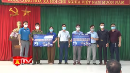 Tuổi trẻ CATĐ tiếp sức lực lượng tuyến đầu tâm dịch Bắc Giang